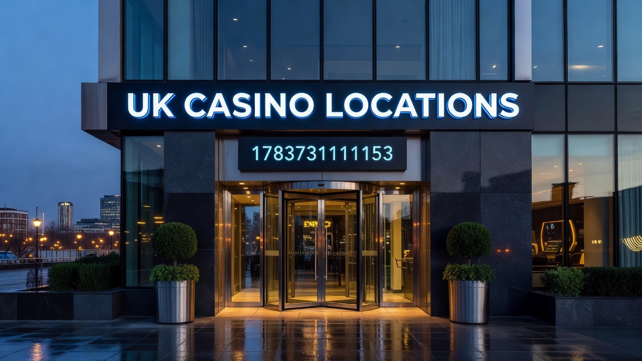 Overview of casino buildings in major UK cities including London and Manchester