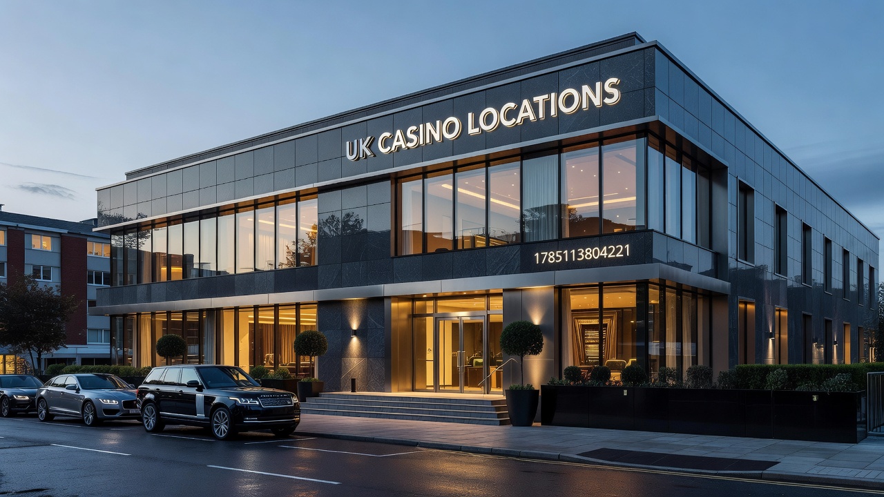 Overview of casino locations across major UK cities including London and Manchester